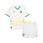Camisolas de futebol Marrocos Criança Equipamento Alternativa 2024 Manga Curta